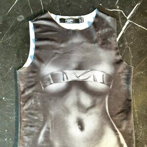 Jaded London Women's X-ray Crop Top